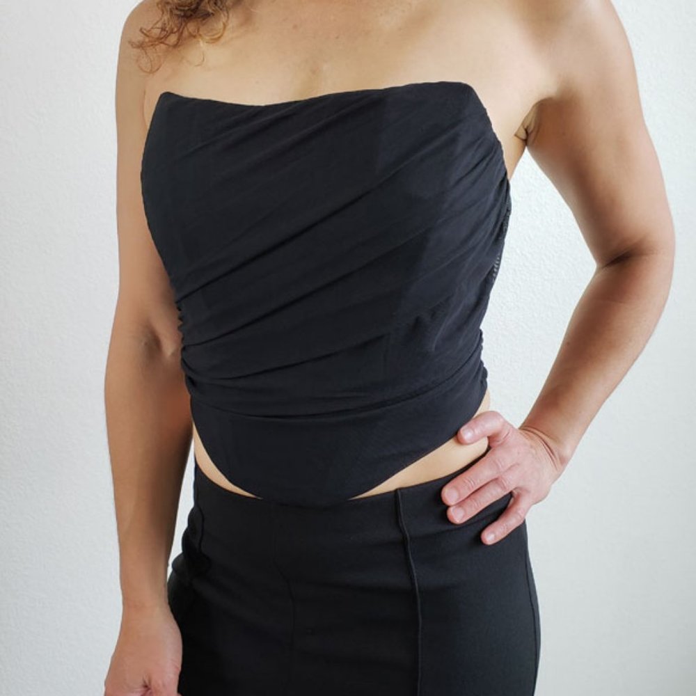 Hook Me Up Corset Crop Top